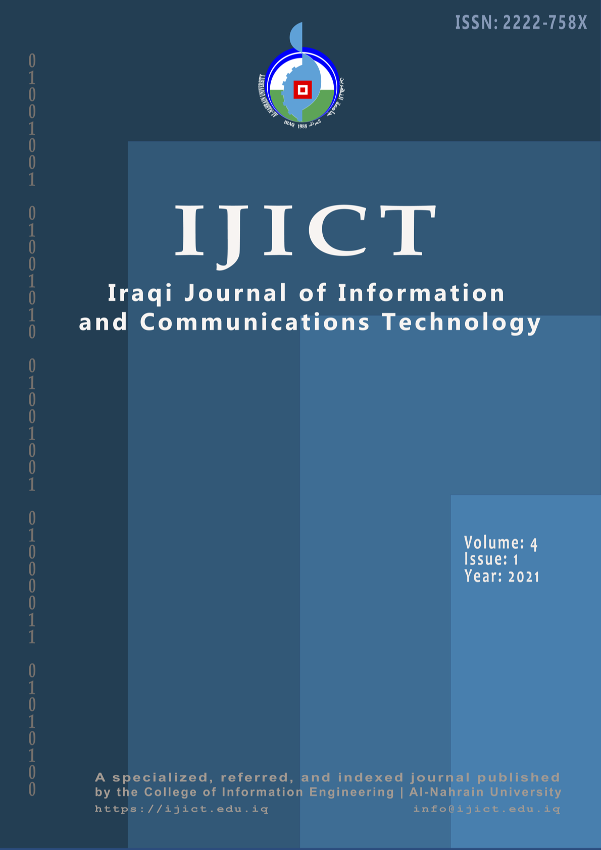 					View Vol. 4 No. 1 (2021): Iraqi Journal of Information and Communications Technology
				