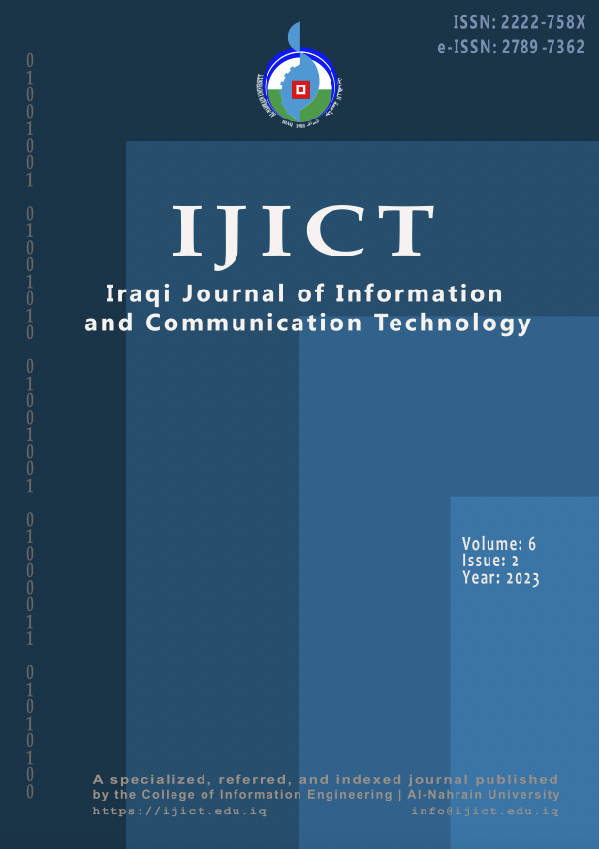 					View Vol. 6 No. 2 (2023): Iraqi Journal of Information and Communication Technology
				