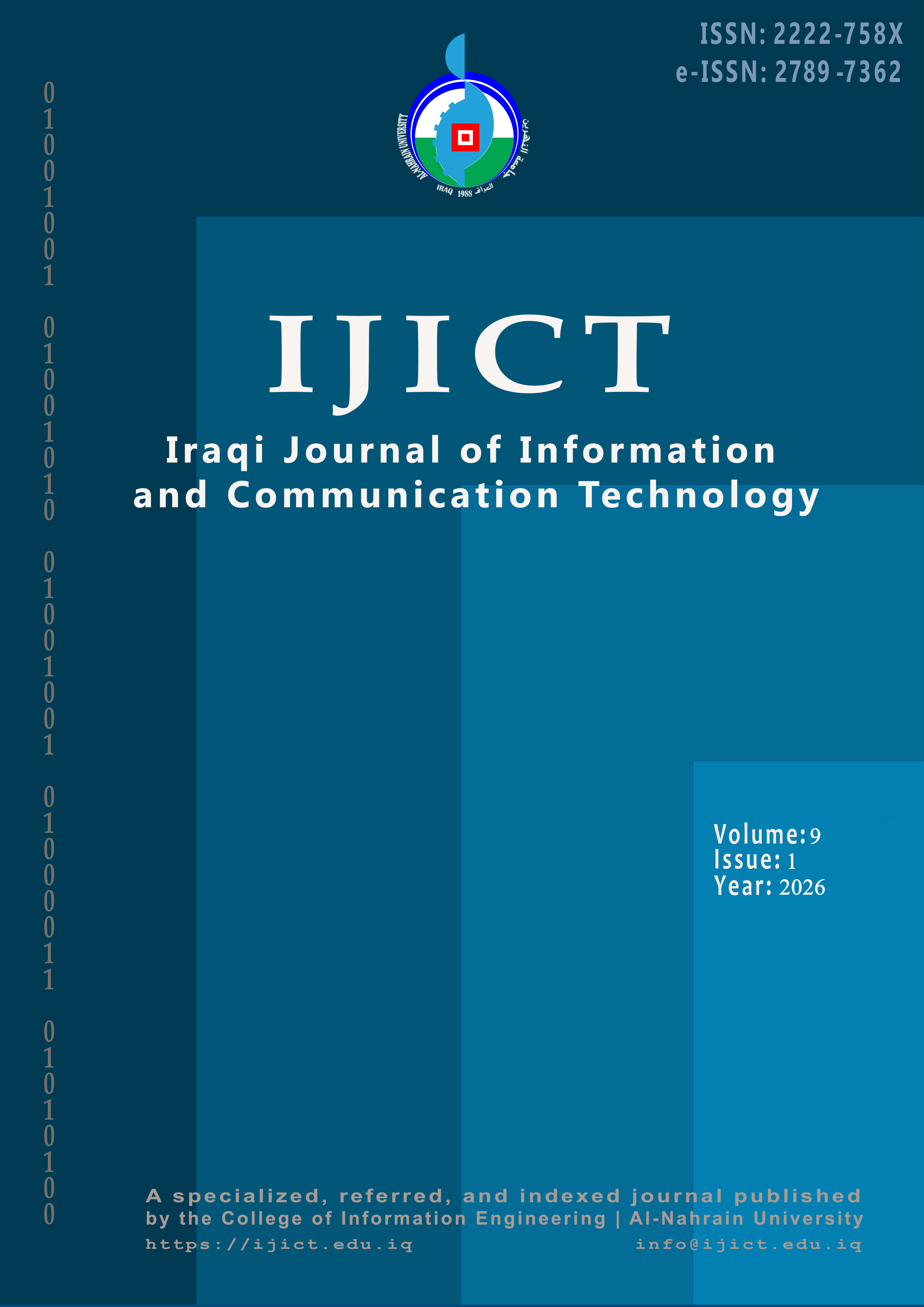 					View Vol. 9 No. 1 (2026): Iraqi Journal Of Information and Communication Technology
				
